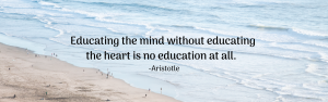 Aristotle Quote | HeartFirst Education