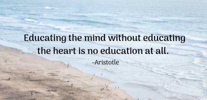 Aristotle Quote | HeartFirst Education